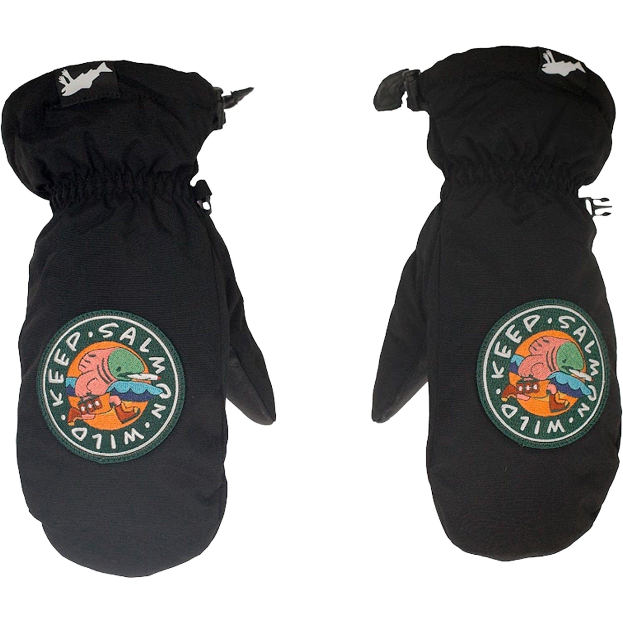 Salmon Arms Classic Mitt Keep Salmon Wild Gloves & Mitts