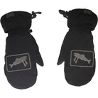 Salmon Arms Classic Mitt Logo Black Grey Gloves & Mitts