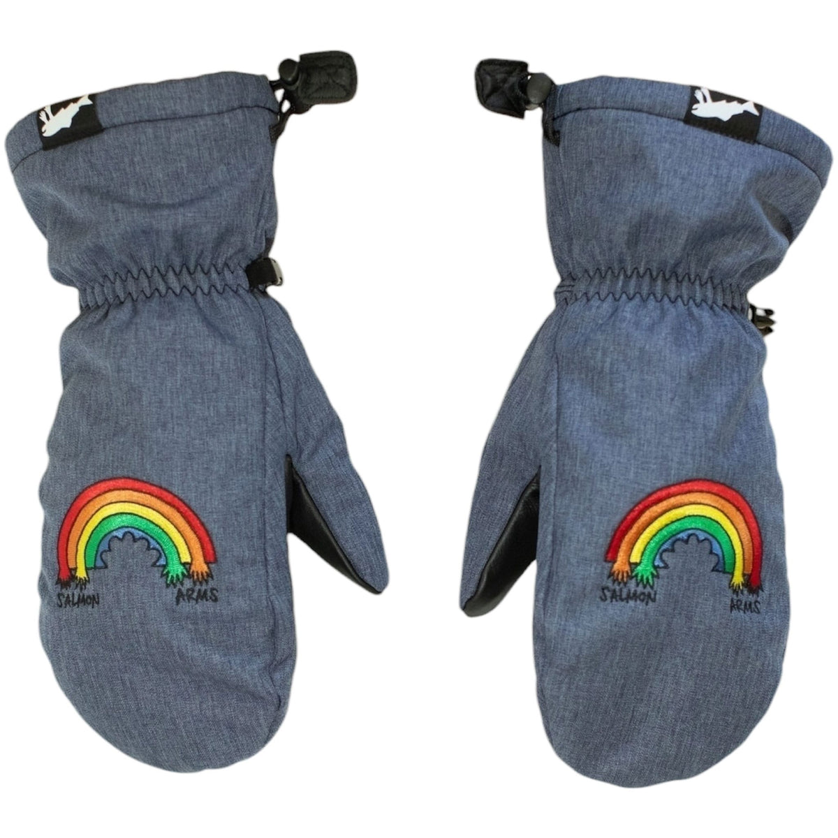 Salmon Arms Classic Mitt Rainbow Denim Gloves & Mitts
