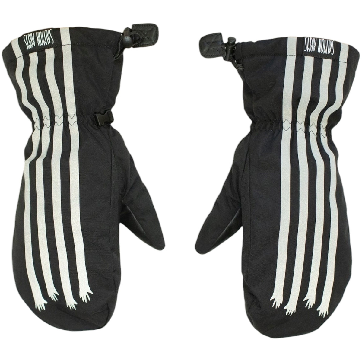 Salmon Arms Classic Mitt Stripes Reflective Gloves & Mitts