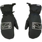 Salmon Arms Team Mitt Logo Black White Gloves & Mitts