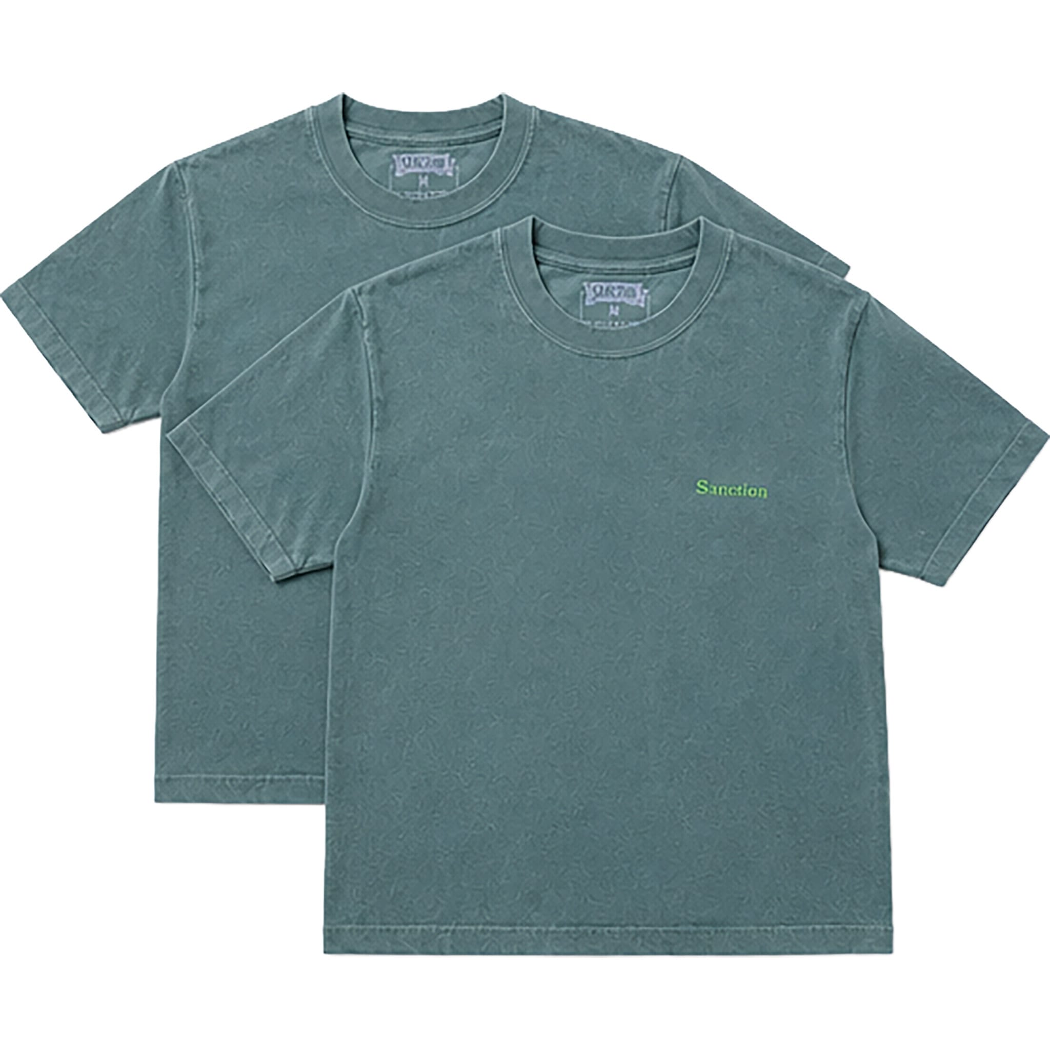 Sanction Basic Tee 2 Pack Olive T Shirt