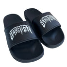 Sanction Heavy Metal Slides Black Shoes