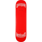 Sanction Metal Twin Cardinal Silver 8.125" Skateboard Deck Skateboard