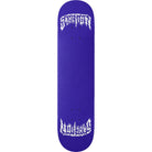 Sanction Metal Twin Crown Silver 8.25" Skateboard Deck Skateboard
