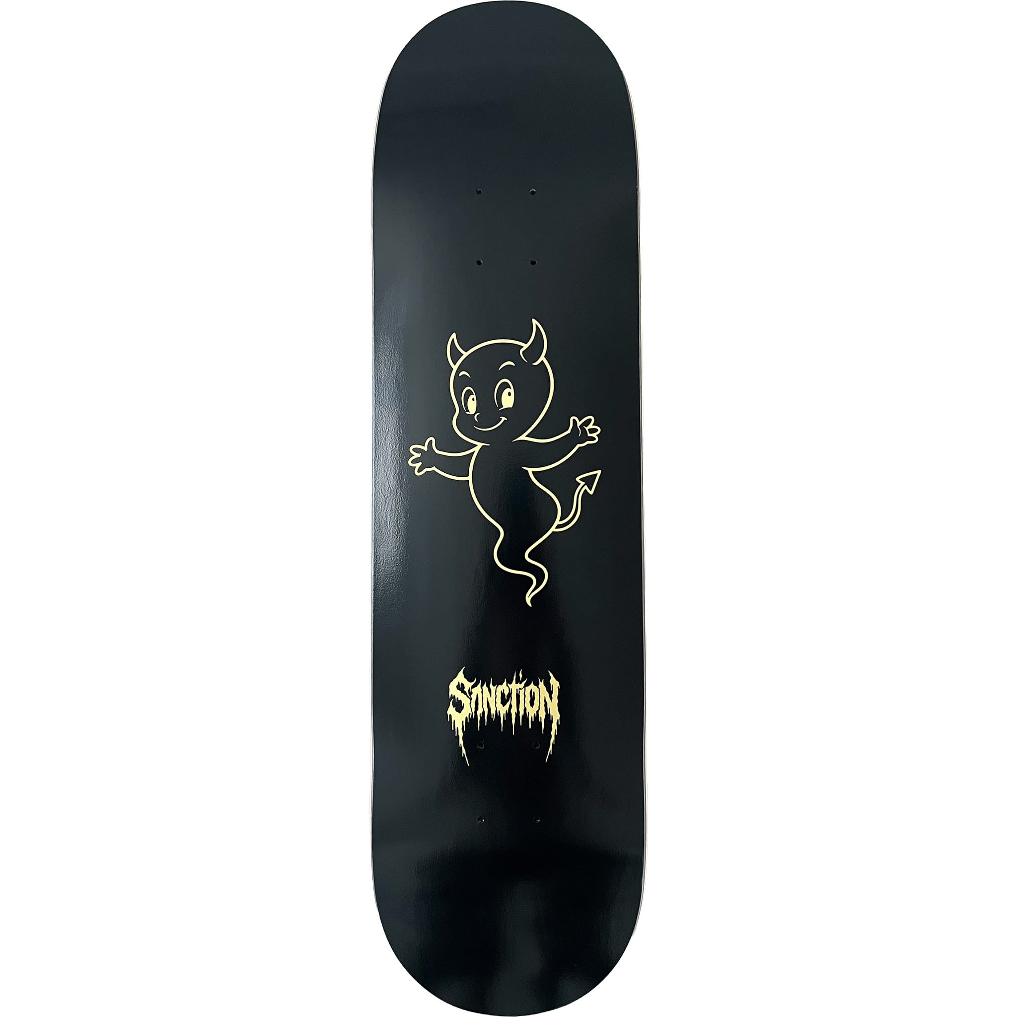 Sanction Spirits Gold 8.25" Skateboard Deck Skateboard