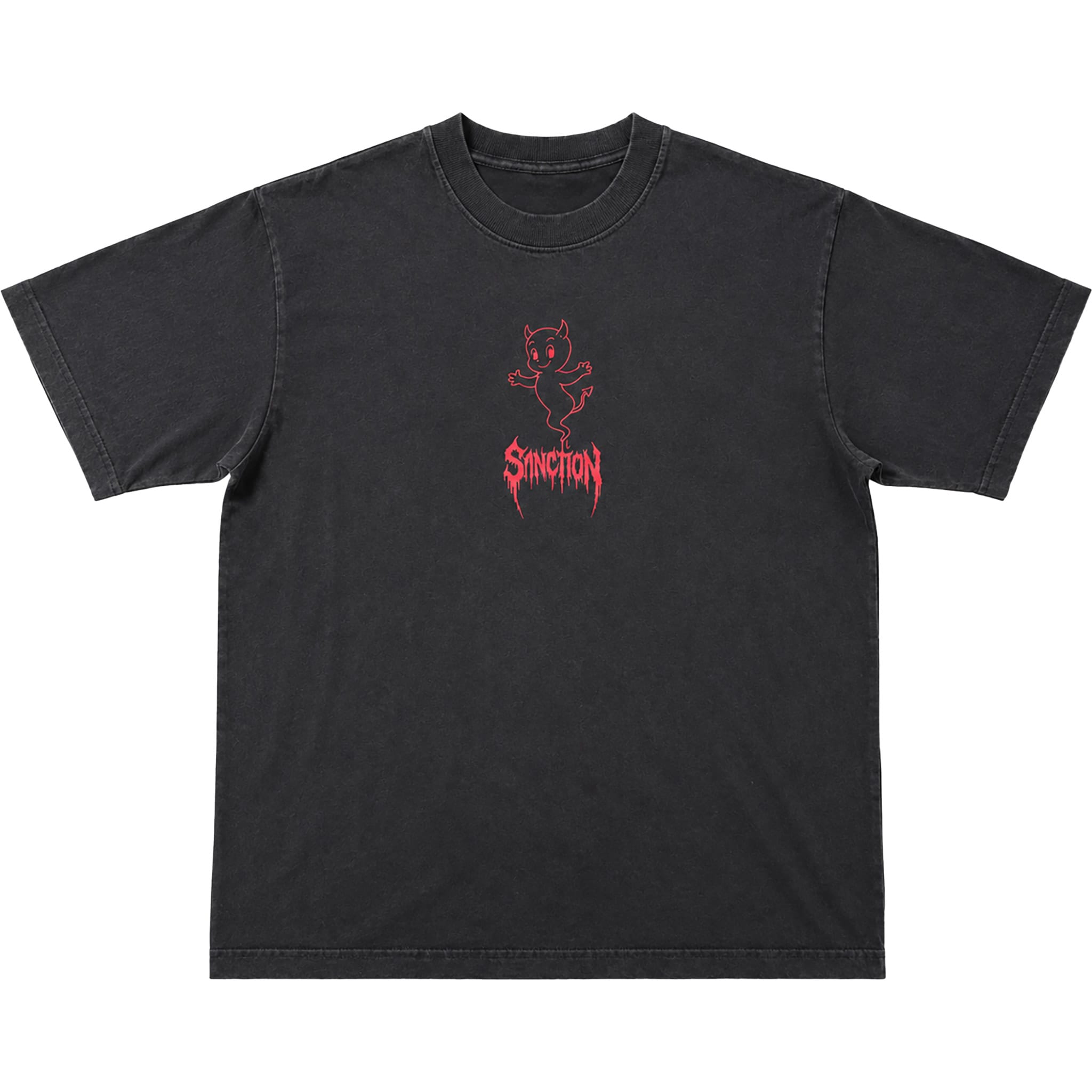 Sanction Spirits T-Shirt Vintage Black T Shirt