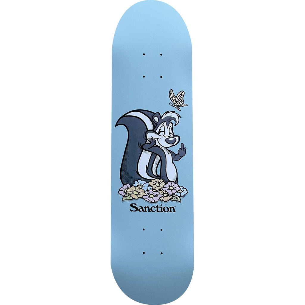 Sanction Tu Pues Blue 8.125" Skateboard Deck Skateboard