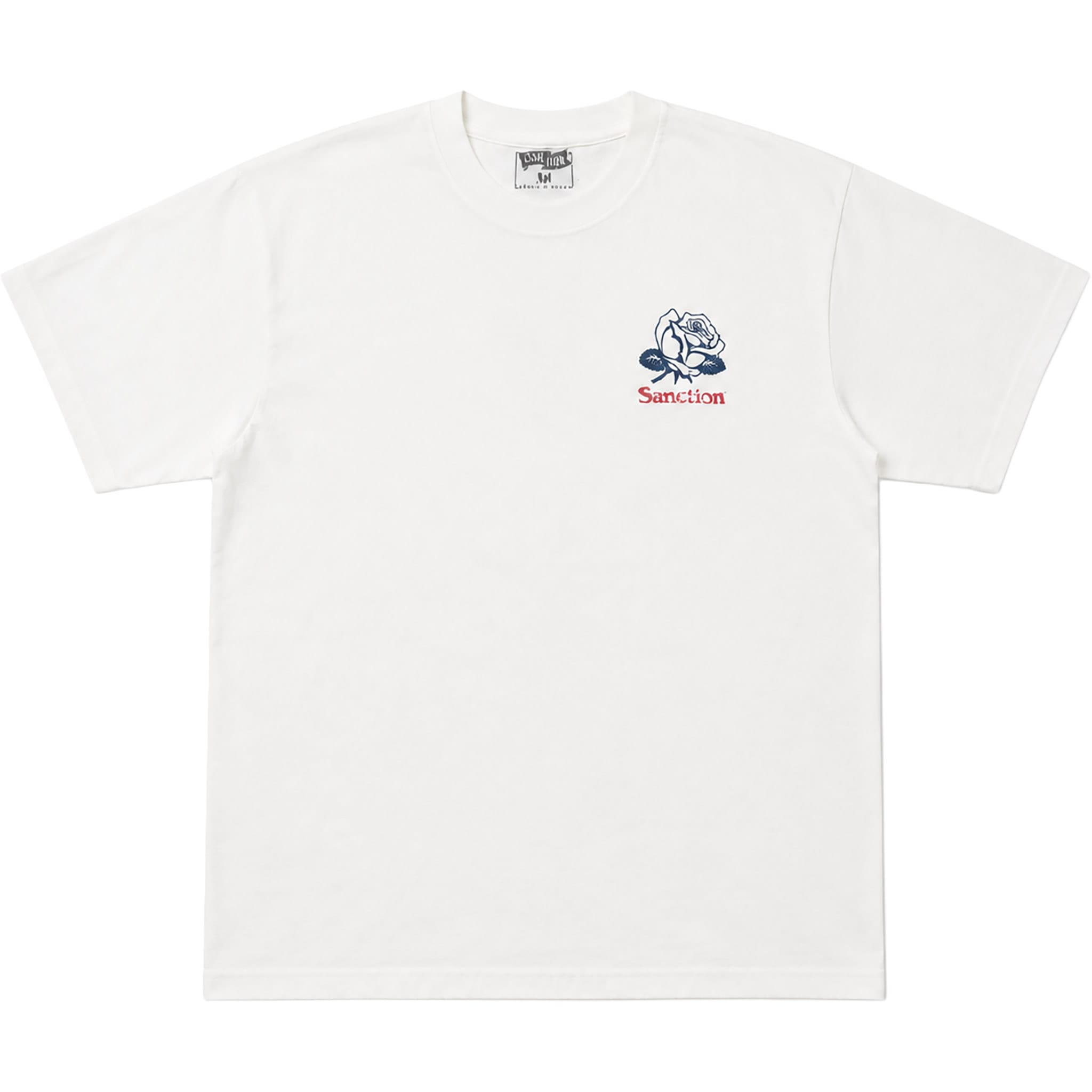 Sanction White Rose T-Shirt White T Shirt