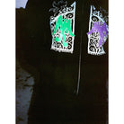 Sanction X Paid Programming Angel Zip Up Hood Black Sweatshirts