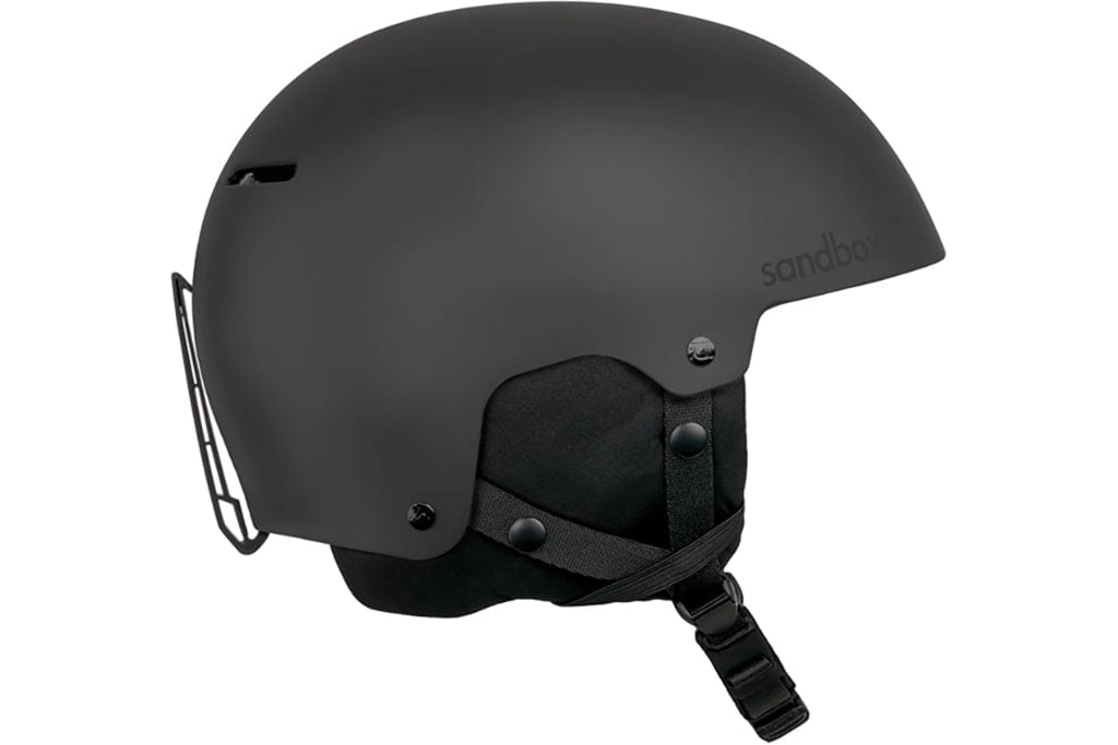 Sandbox Icon Ace Junior Snow Helmet Matte Black Snowboard Helmet