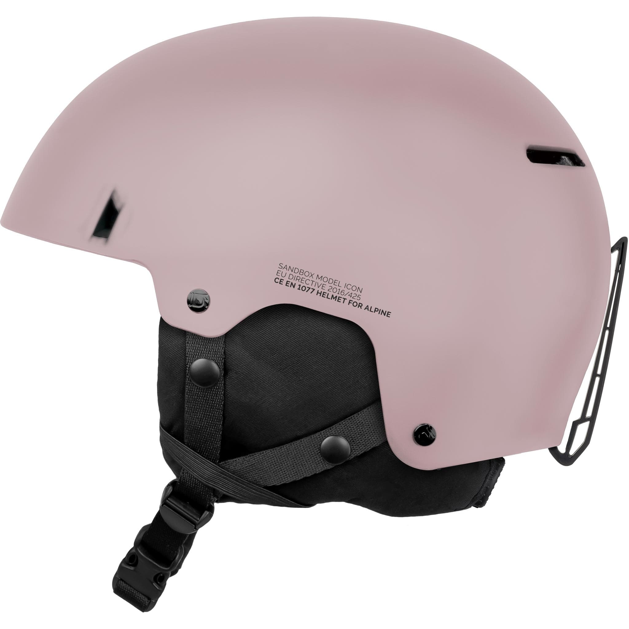 Sandbox Icon Snow Fit System Dusty Pink 2025 Snowboard Helmet