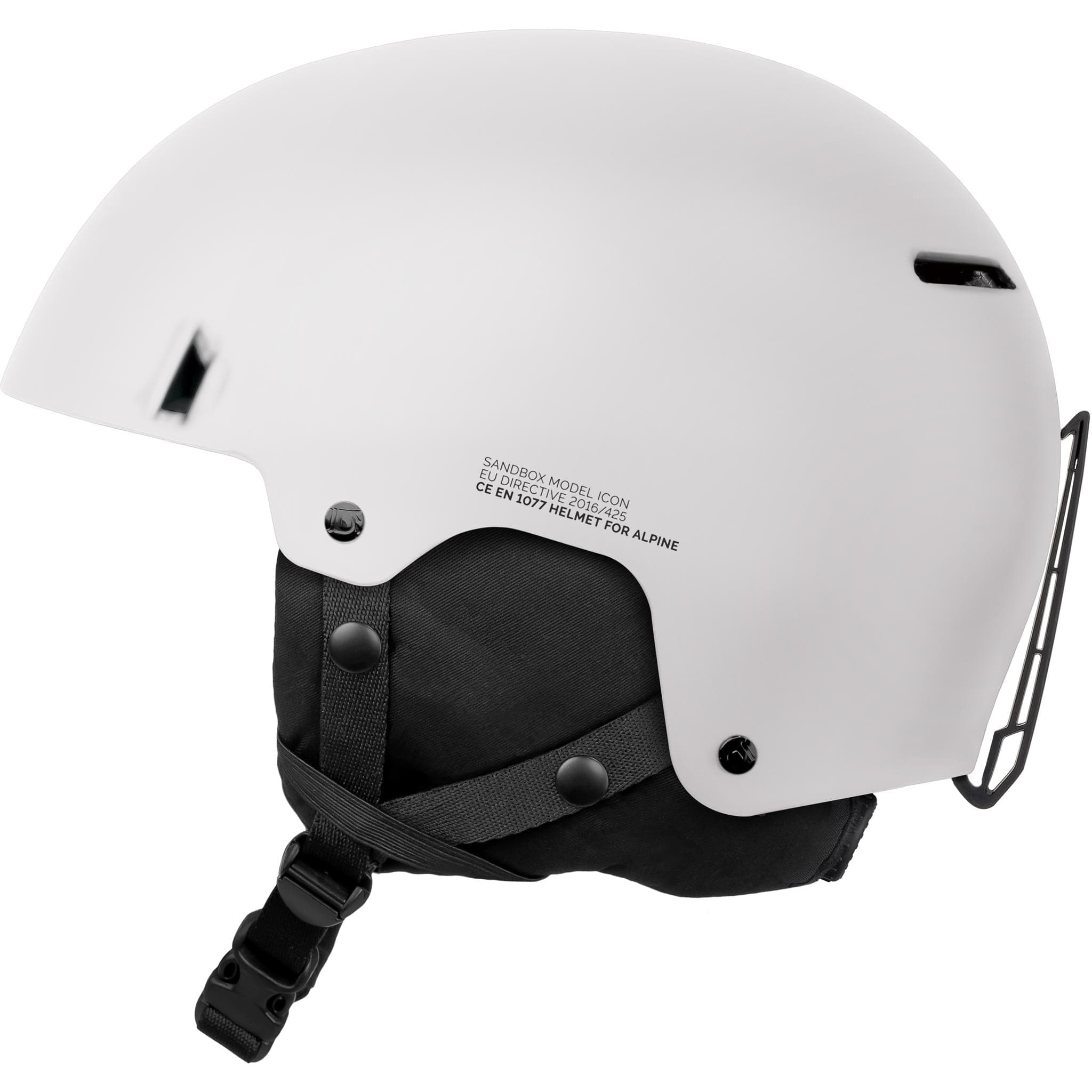 Sandbox Icon Snow Fit System White 2025 Snowboard Helmet