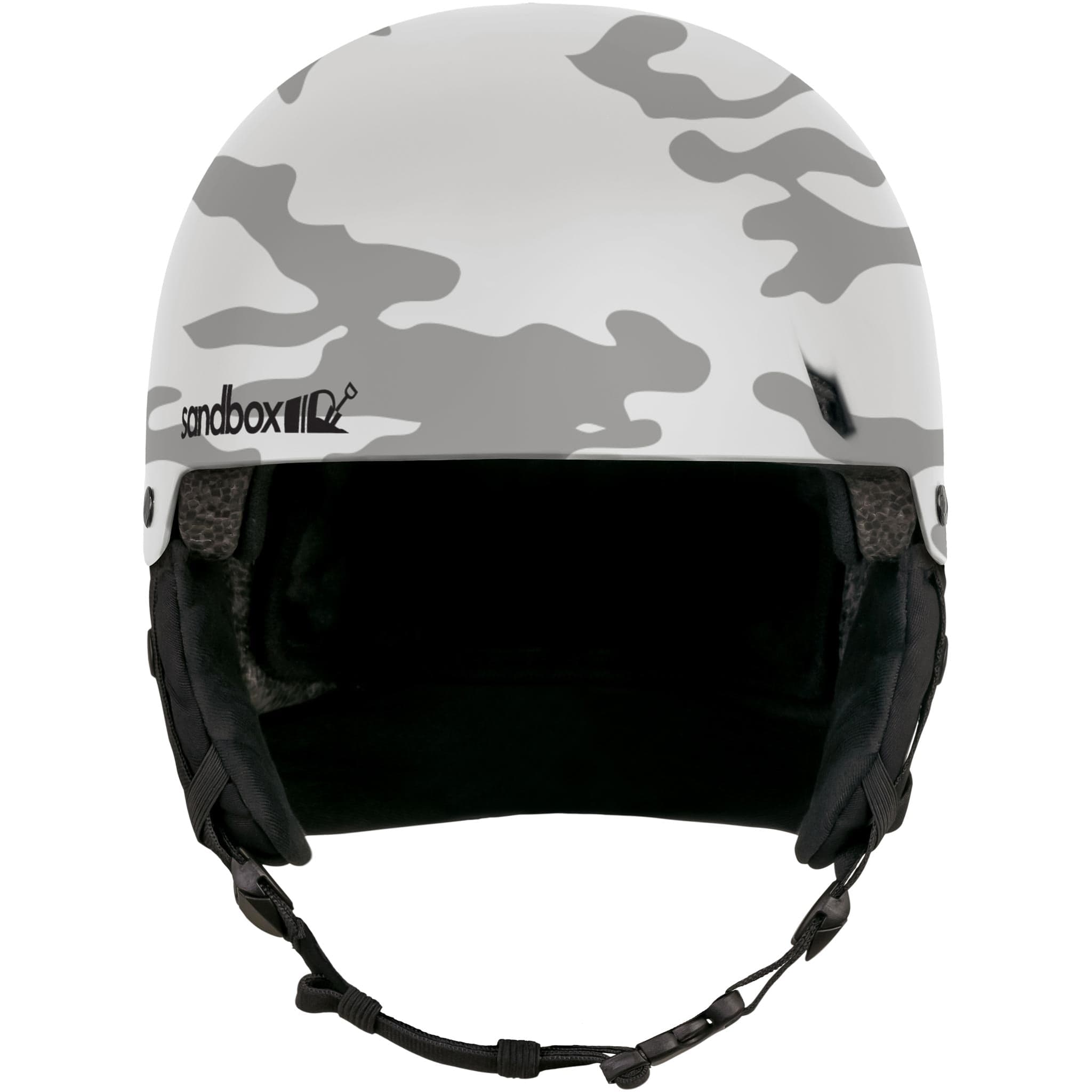 Sandbox Icon Snow Fit System White Camo 2025 Snowboard Helmet