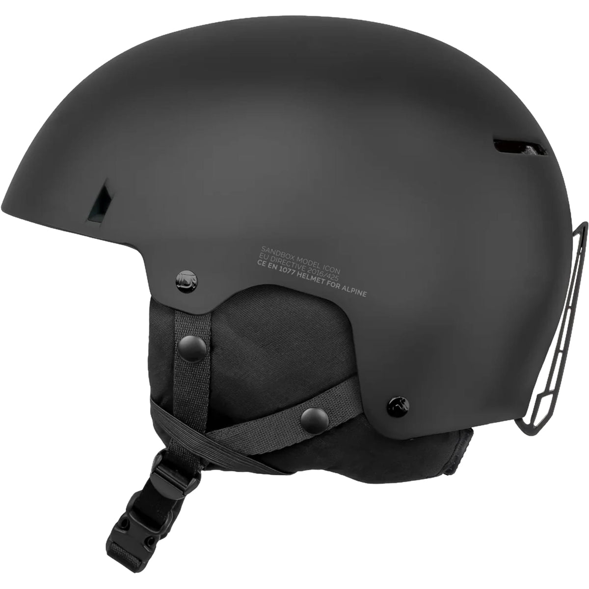Sandbox Icon Snow MIPS Helmet Black Snowboard Helmet