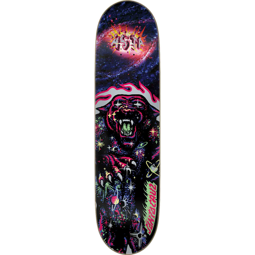 Santa Cruz Asta Cosmic Cat Galaxy Everslick VX 8" Skateboard Deck Skateboard
