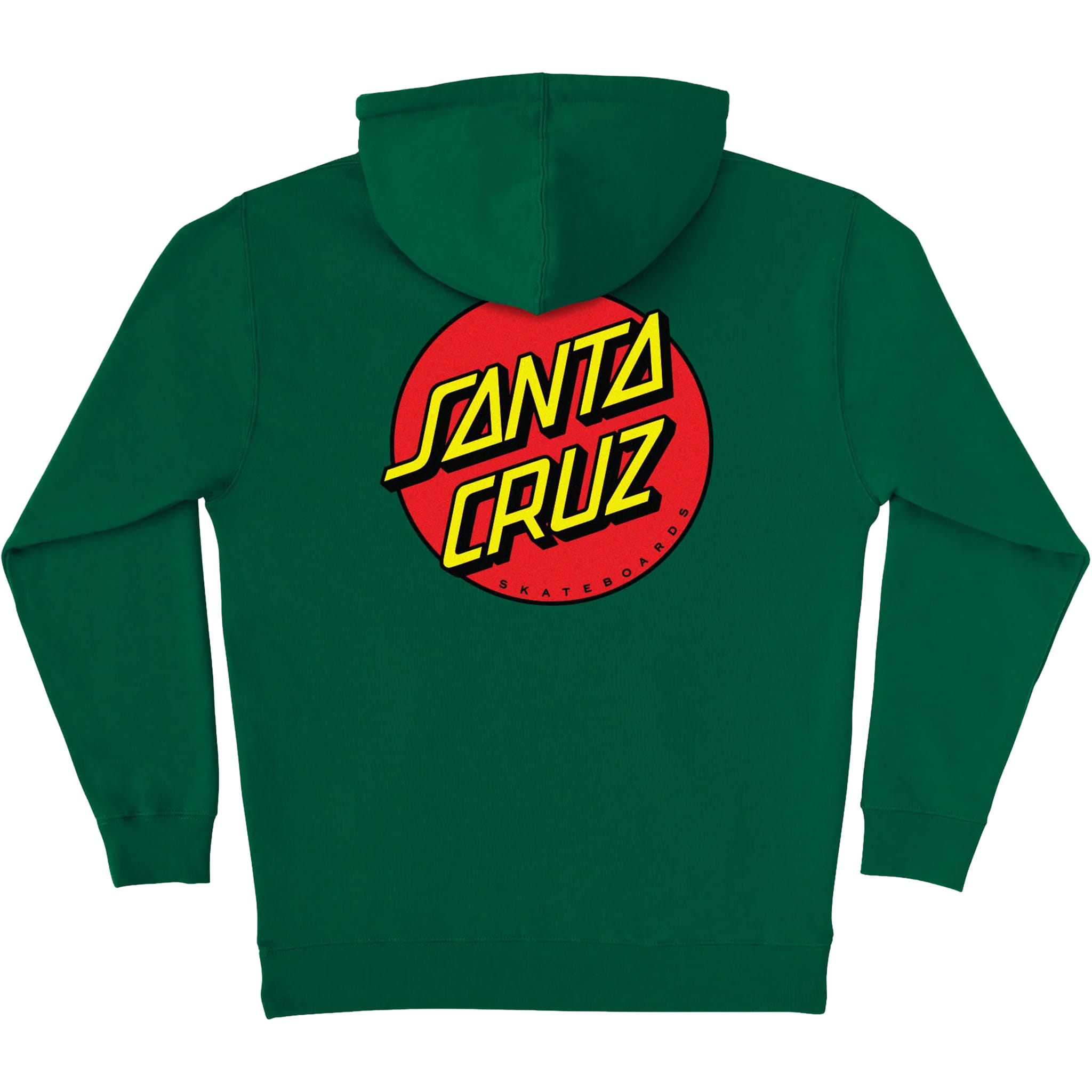 Santa Cruz Classic Dot Hoodie Dark Green Sweatshirts