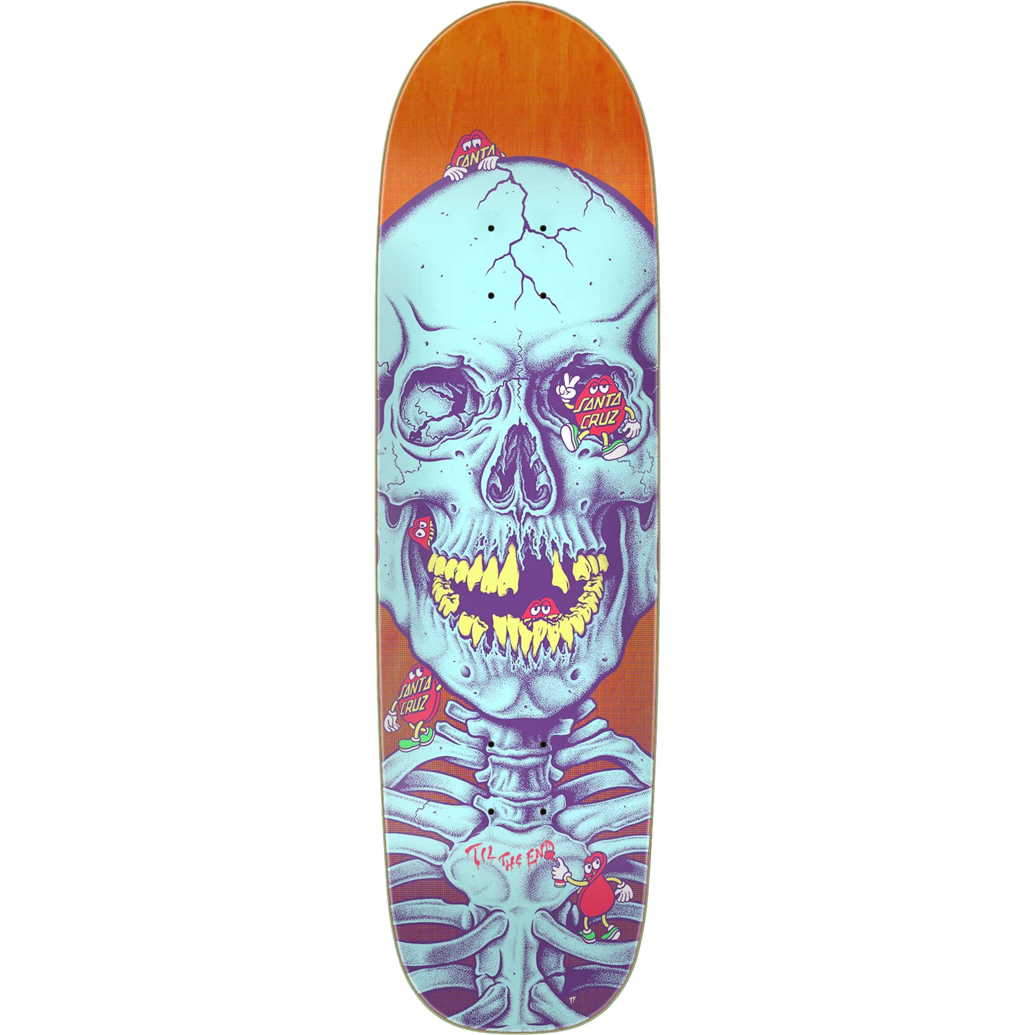 Santa Cruz Dot Dudes FeelBase Skateboard Deck 8.5" Skateboard