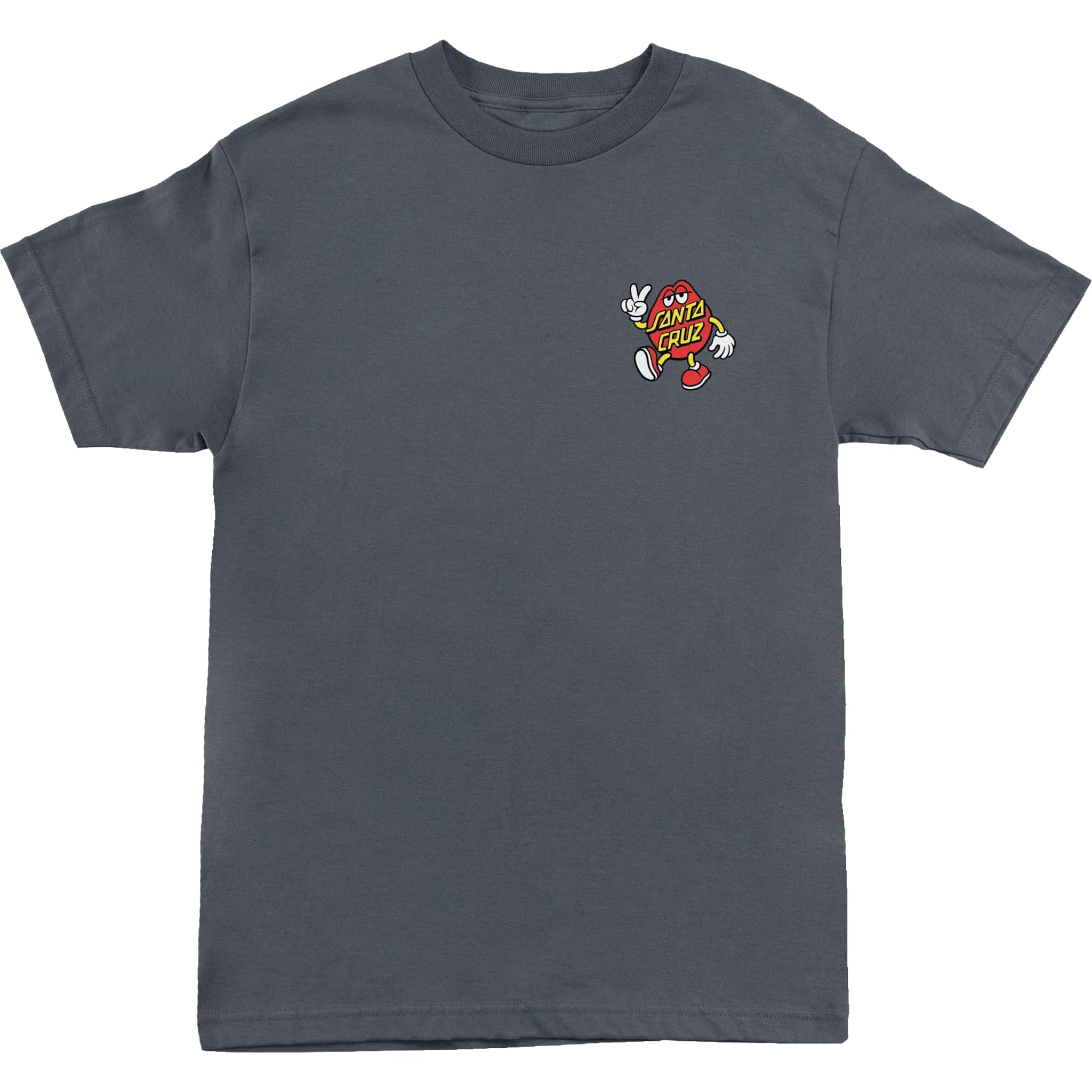 Santa Cruz Dot Dudes T-Shirt Charcoal T Shirt