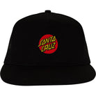 Santa Cruz Embroidered Trucker Hat Black Hats
