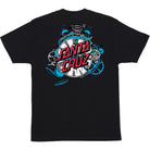Santa Cruz Grabke Exploding Dot T-Shirt Black T Shirt