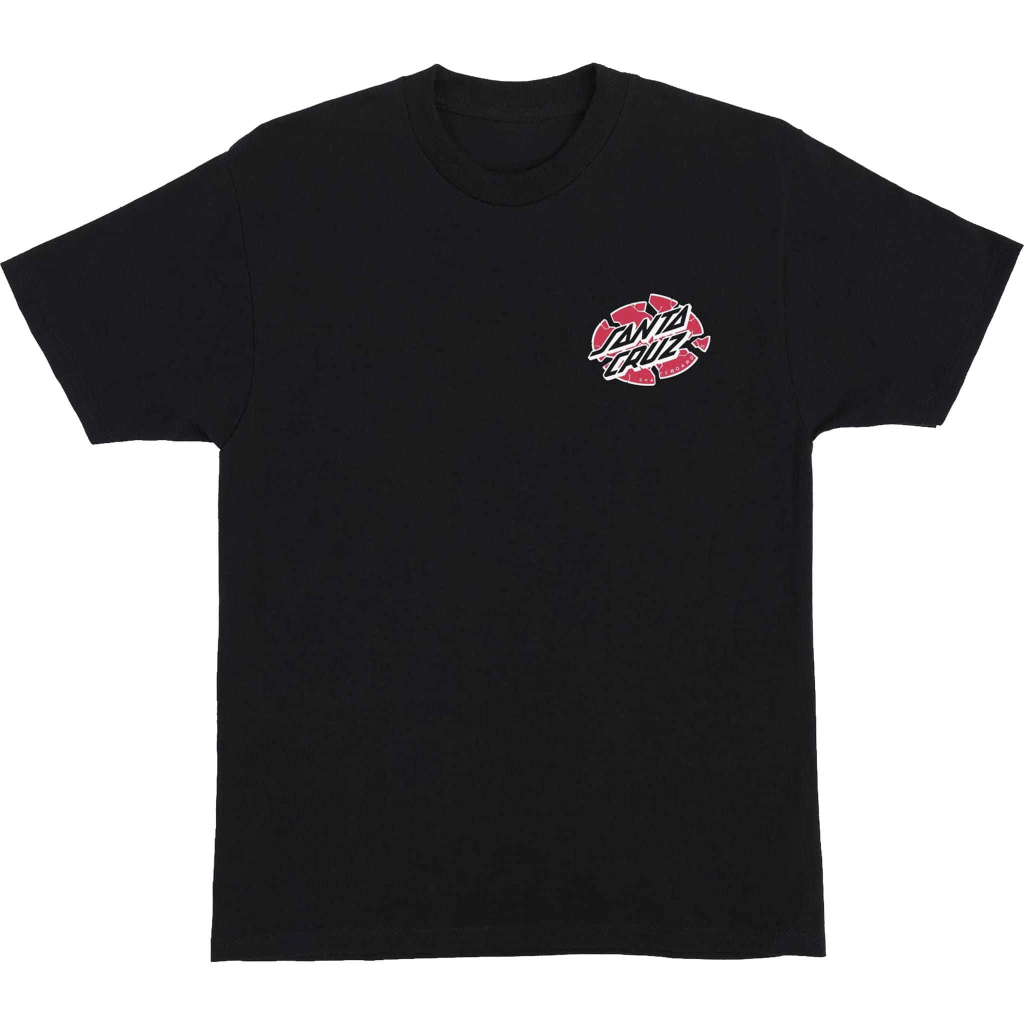 Santa Cruz Grabke Exploding Dot T-Shirt Black T Shirt