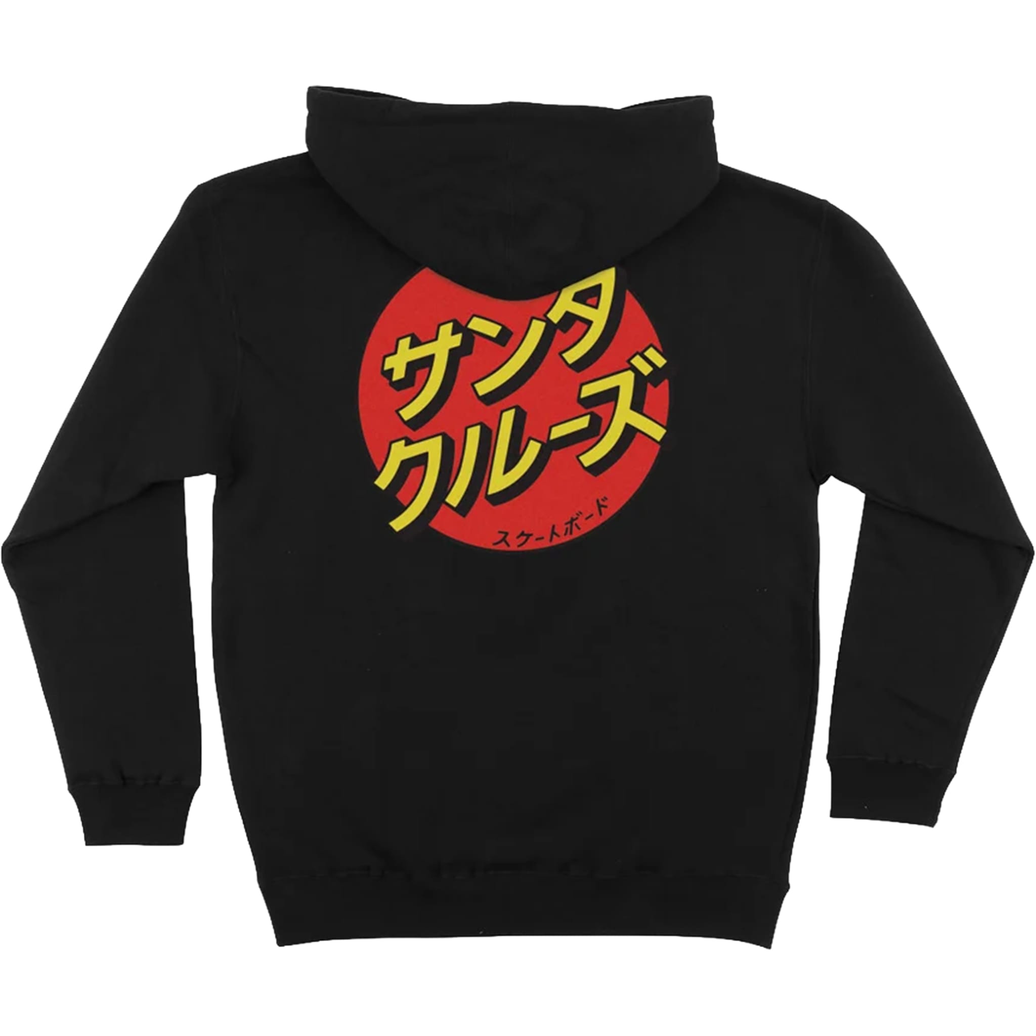Santa Cruz Katakana Dot Hoodie Black Sweatshirts