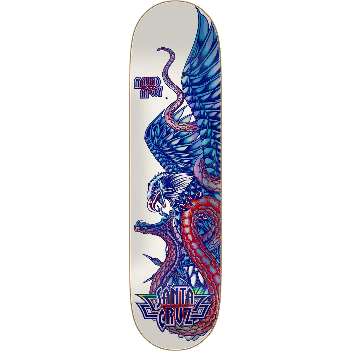 Santa Cruz Maurio McCoy Battle Twin VX Skateboard Deck 8.25" Skateboard