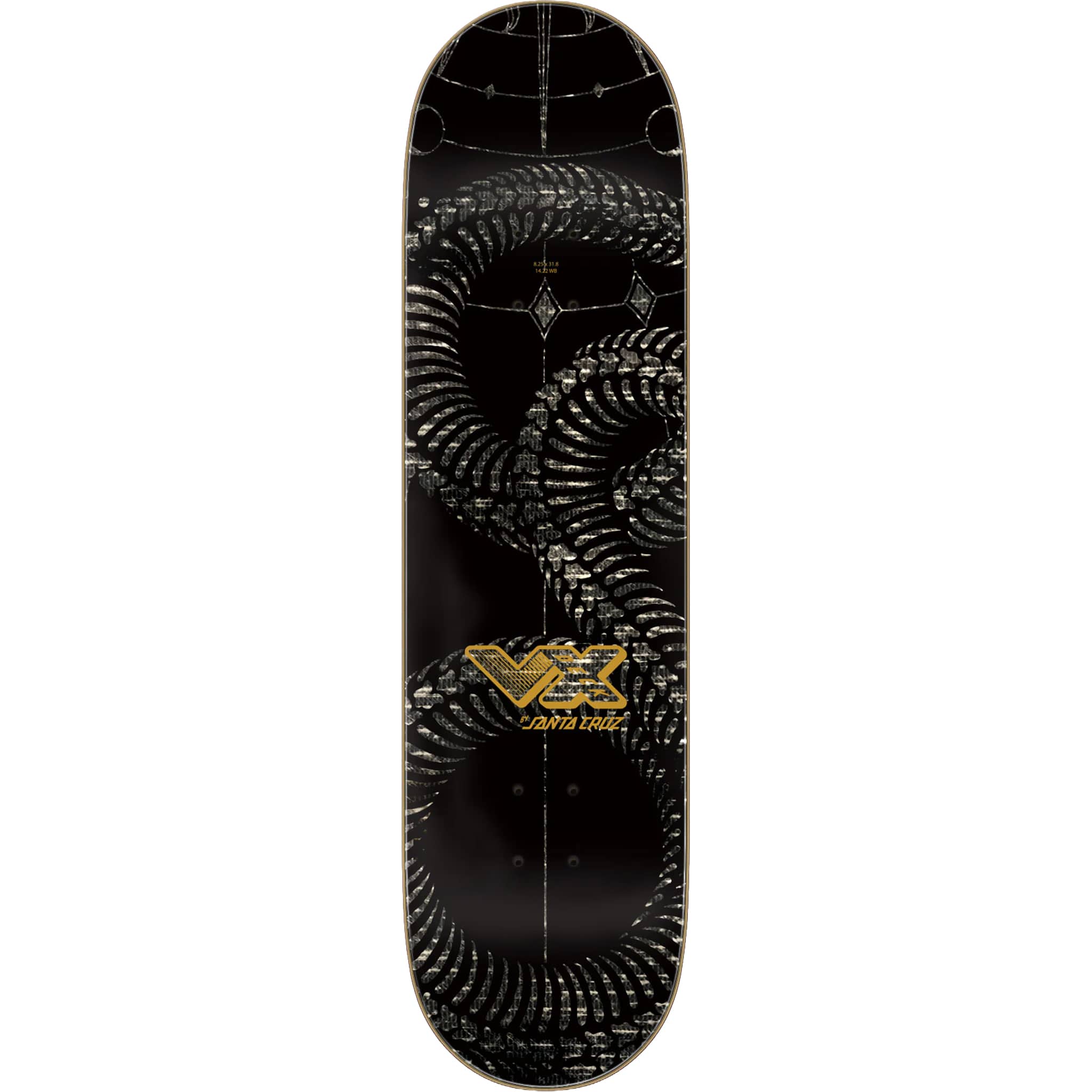 Santa Cruz McCoy Snakes VX Skateboard Deck 8.25" Skateboard