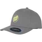 Santa Cruz Opus Dot Snapback Hat Grey Yellow Hats