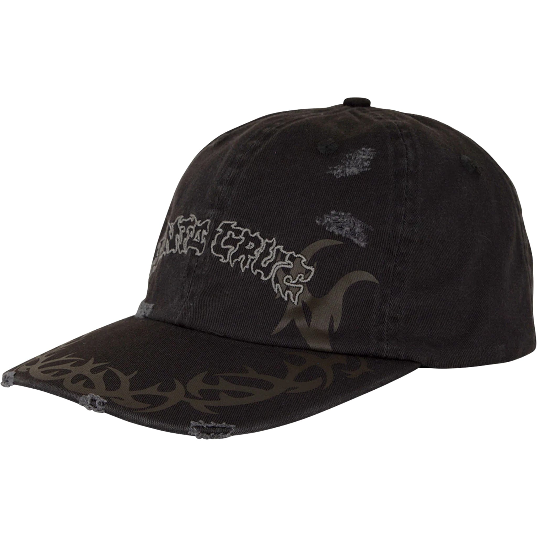 Santa Cruz Razor Arch Strip Snapback Hat Shadow Hats