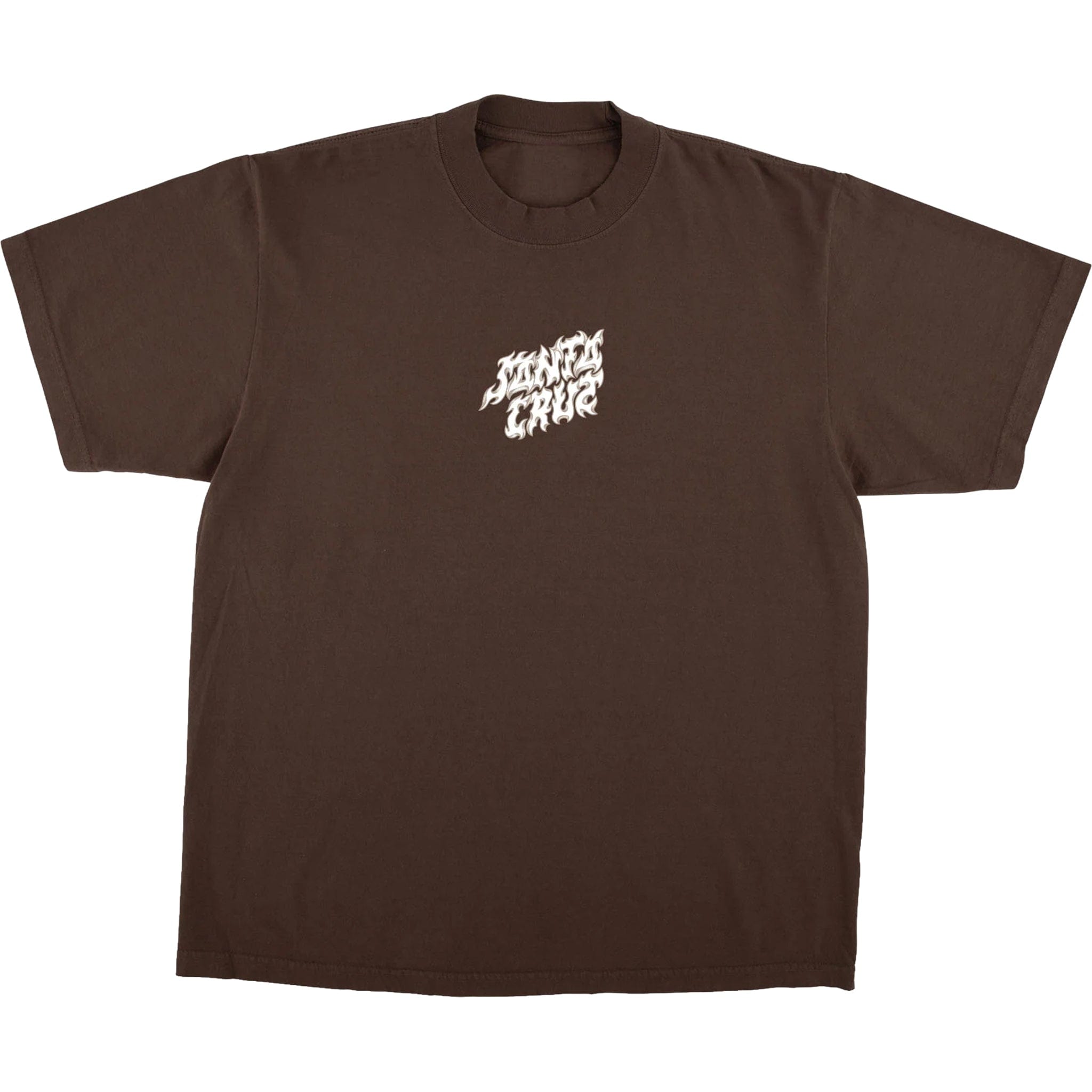 Santa Cruz Razor Dot Center T-Shirt Mocha T Shirt