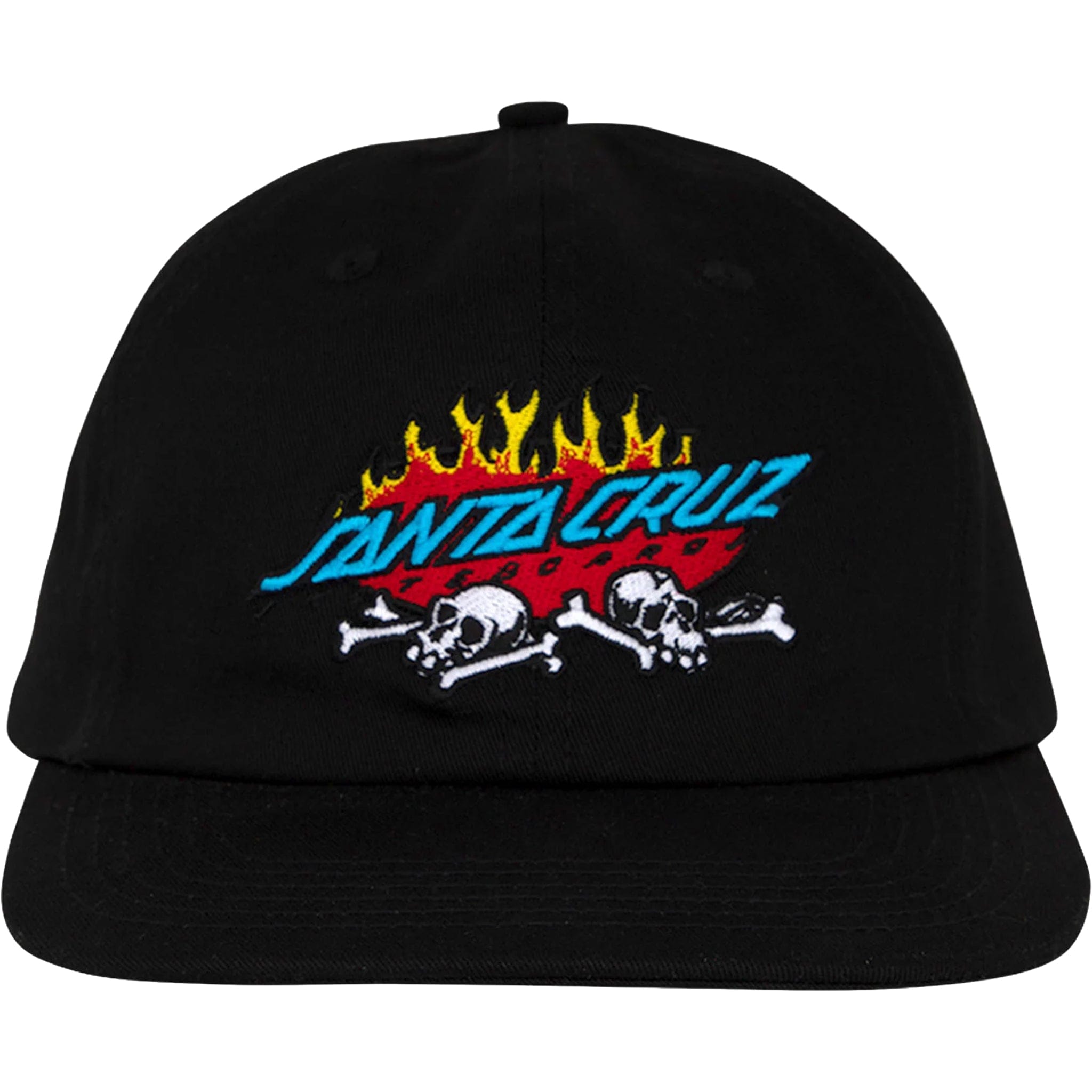 Santa Cruz Salba Voodoo Pit Snapback Hat Black Hats