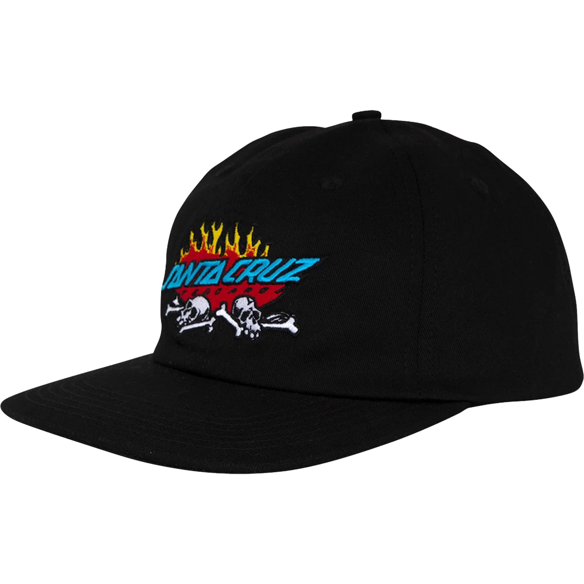 Santa Cruz Salba Voodoo Pit Snapback Hat Black Hats