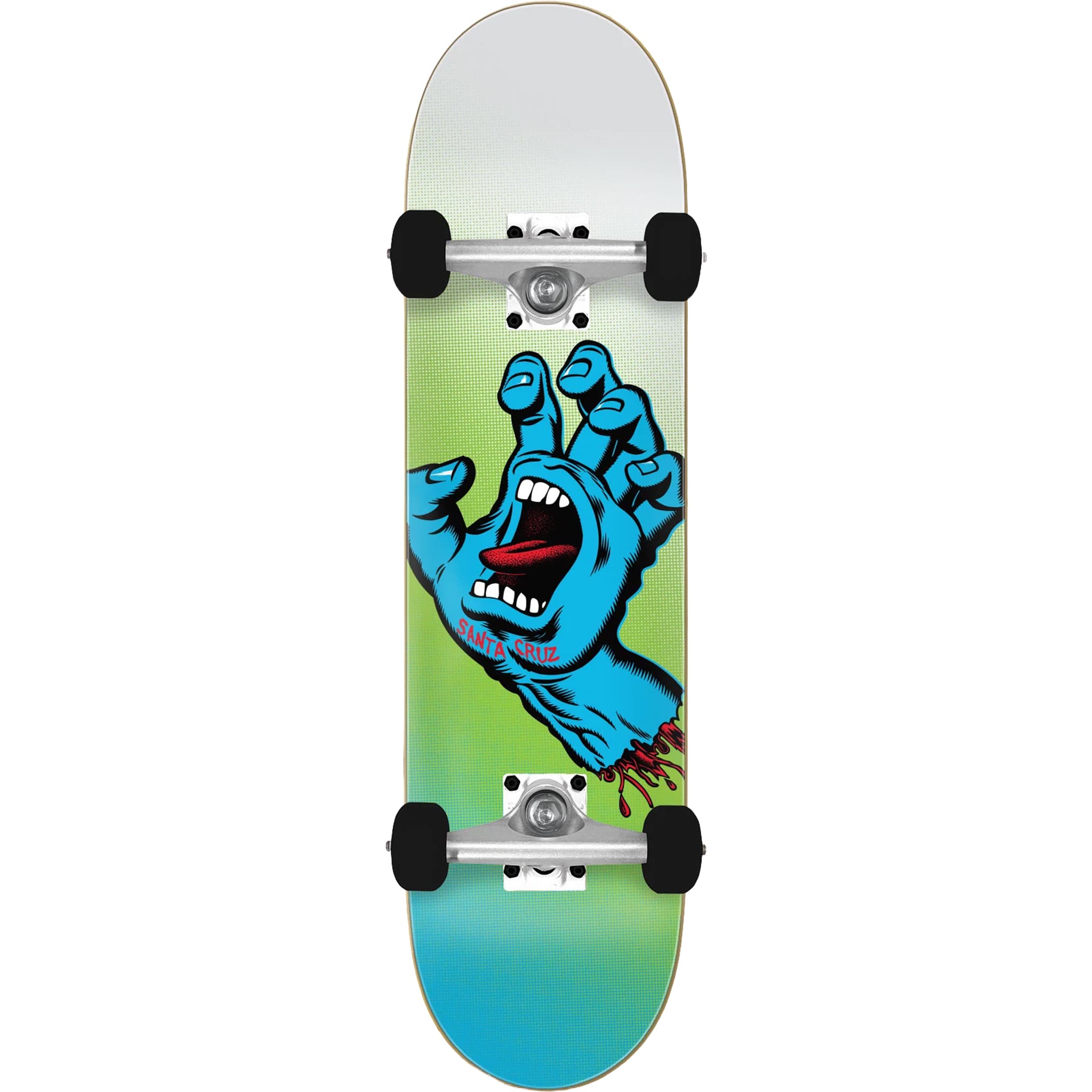 Santa Cruz Screaming Hand Colour Fade Skateboard Complete 8" Skateboard Complete