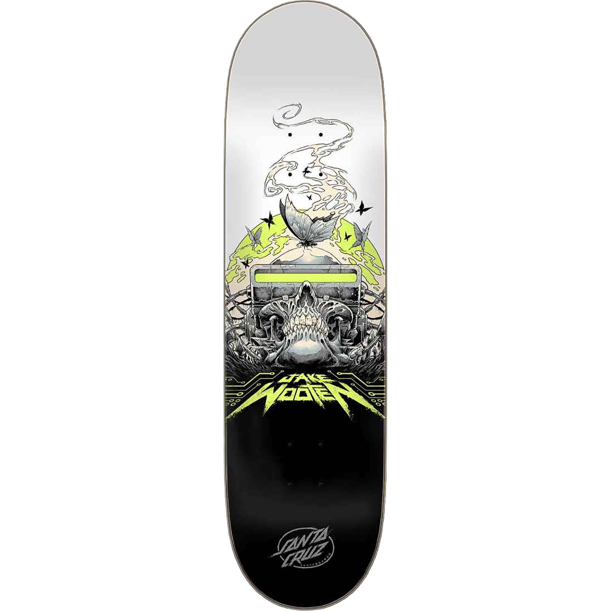 Santa Cruz Wooten Cyber VX 8.5" Skateboard Deck Skateboard