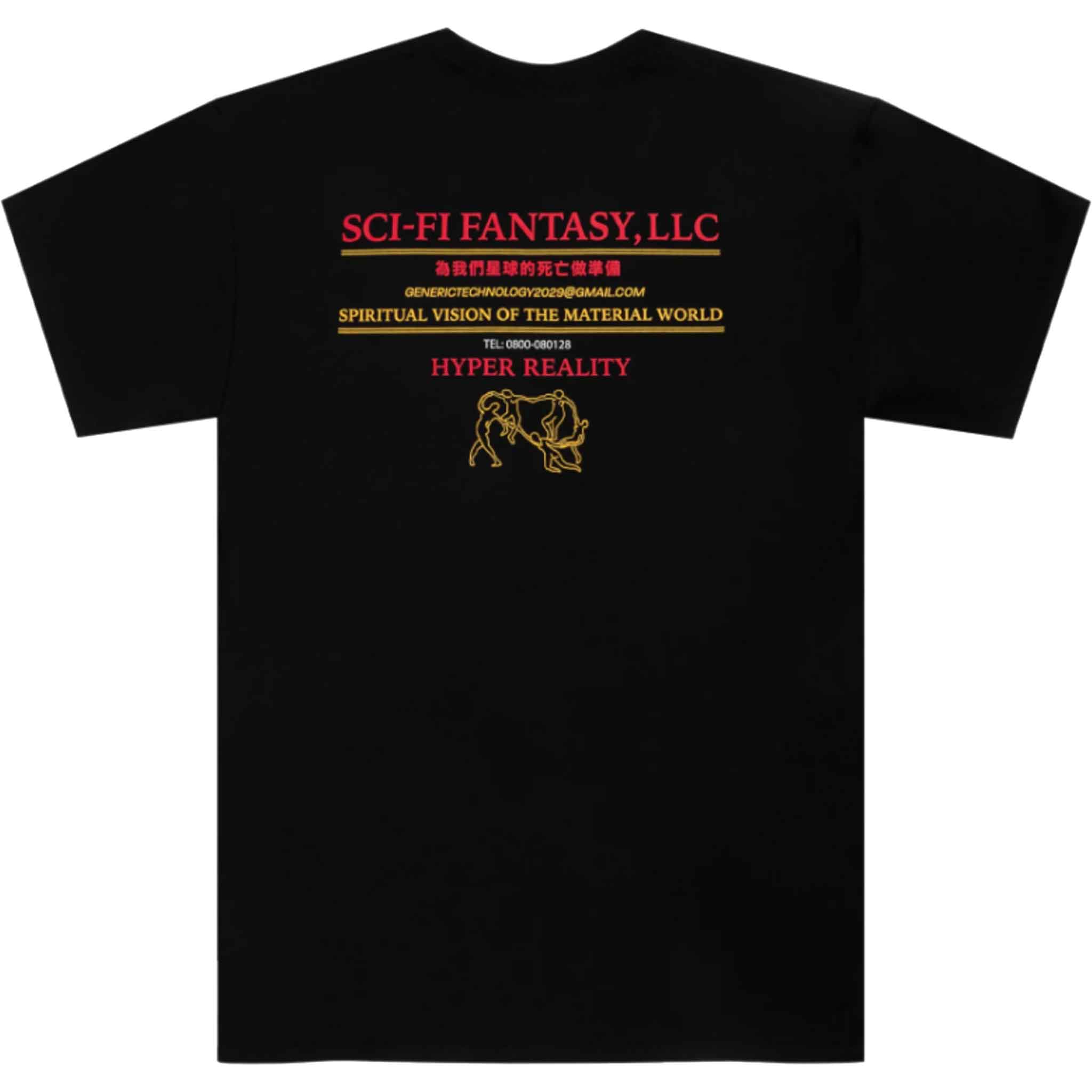 Sci-Fi Fantasy Dance Tee Black T Shirt