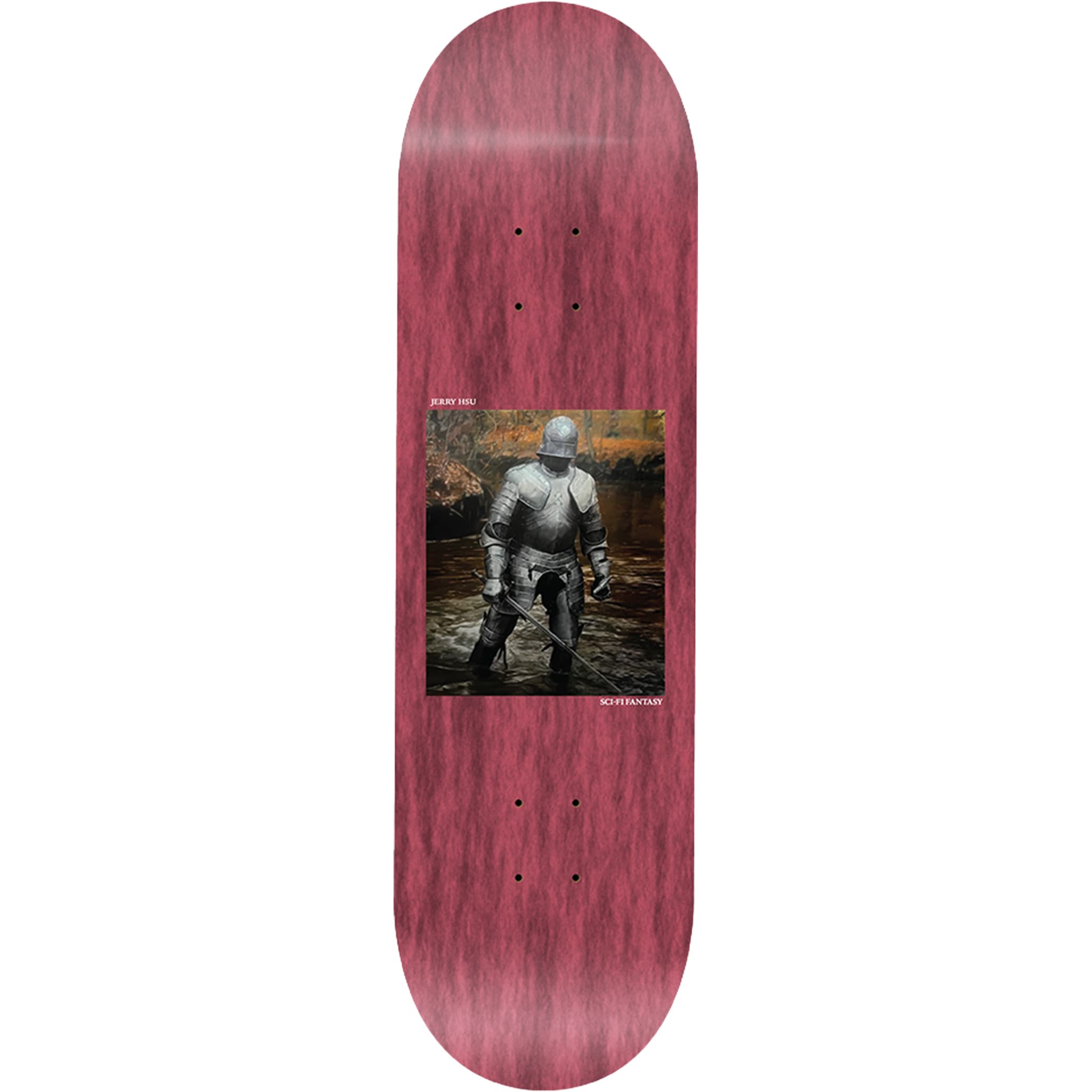 Sci-Fi Fantasy Jerry Hsu Knight Skateboard Deck 8.25