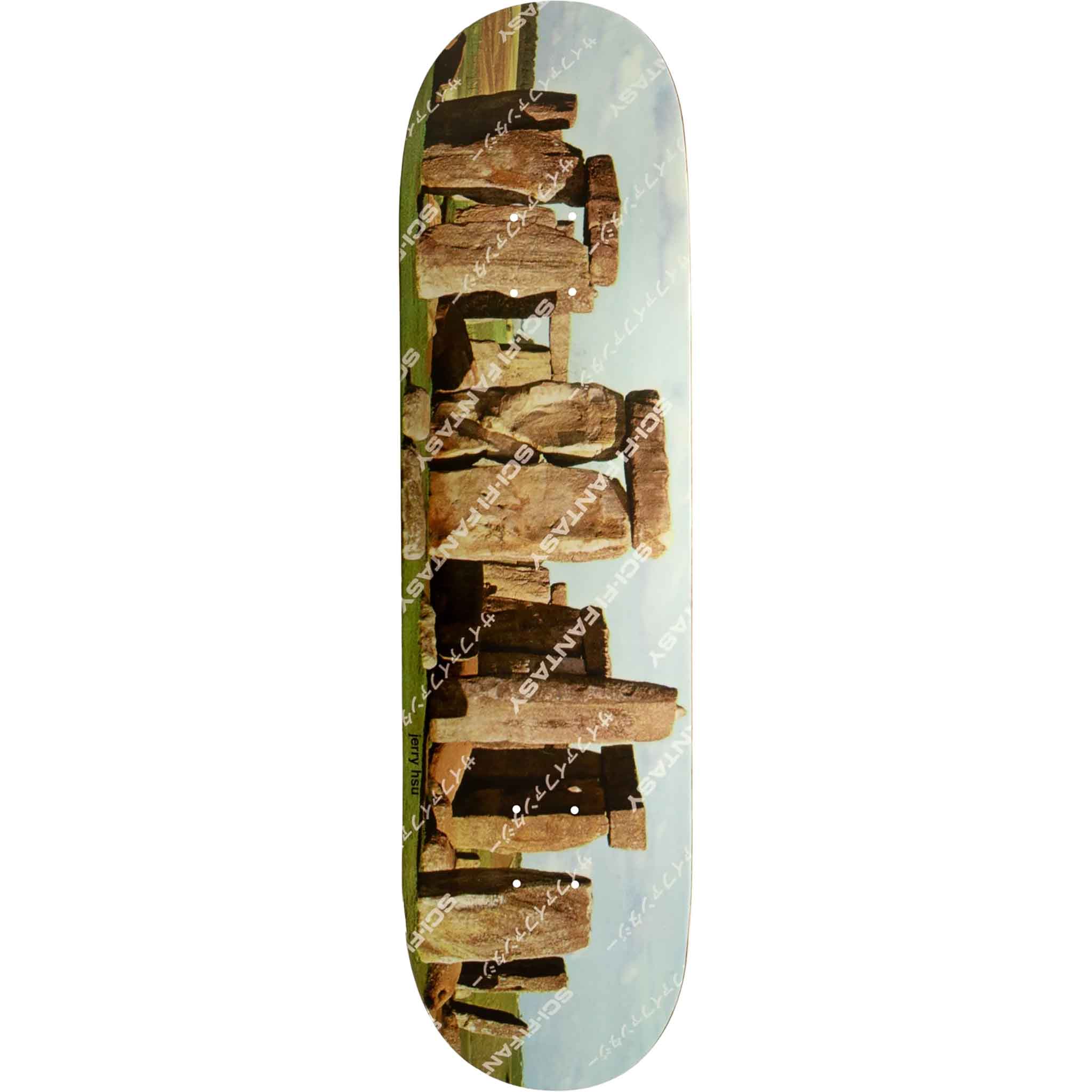 Sci-Fi Fantasy Jerry Hsu Stonehenge 8.25” Skateboard Deck Skateboard