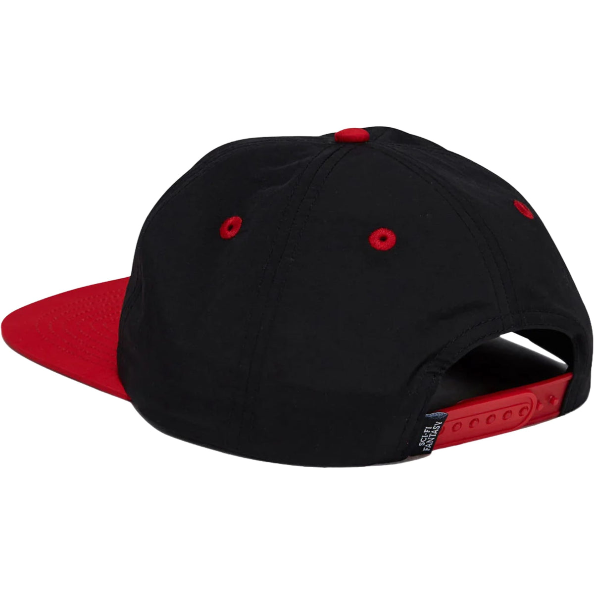 Sci-Fi Fantasy Profound Darkness Snapback Hat Black Red Hats