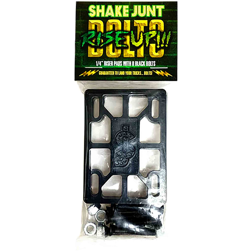 Shake Junt Rise Up Riser Pads Black 1/4" Accessories