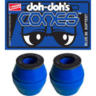 Shorty's Doh Doh's Cones Bushings Softest Blue 88A Skateboard Accessories