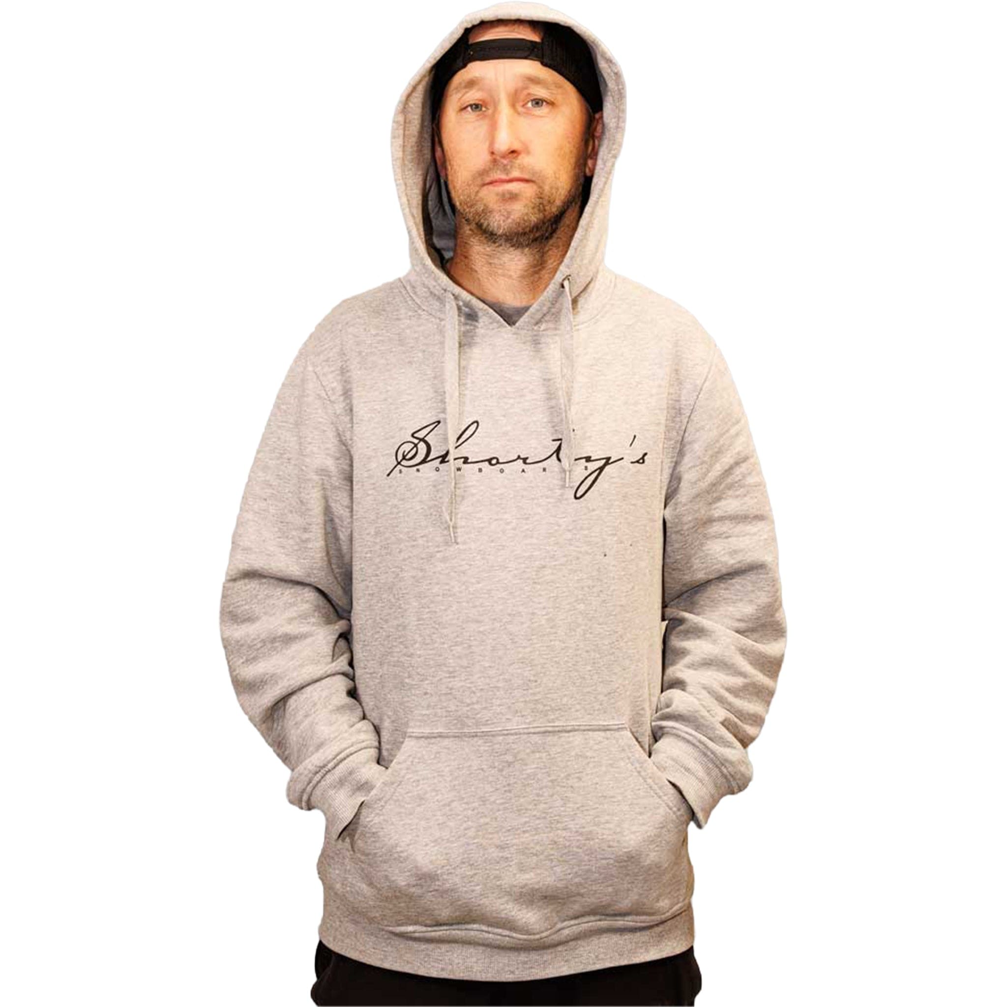 Shorty's Script Hoodie Grey Sweatshirts