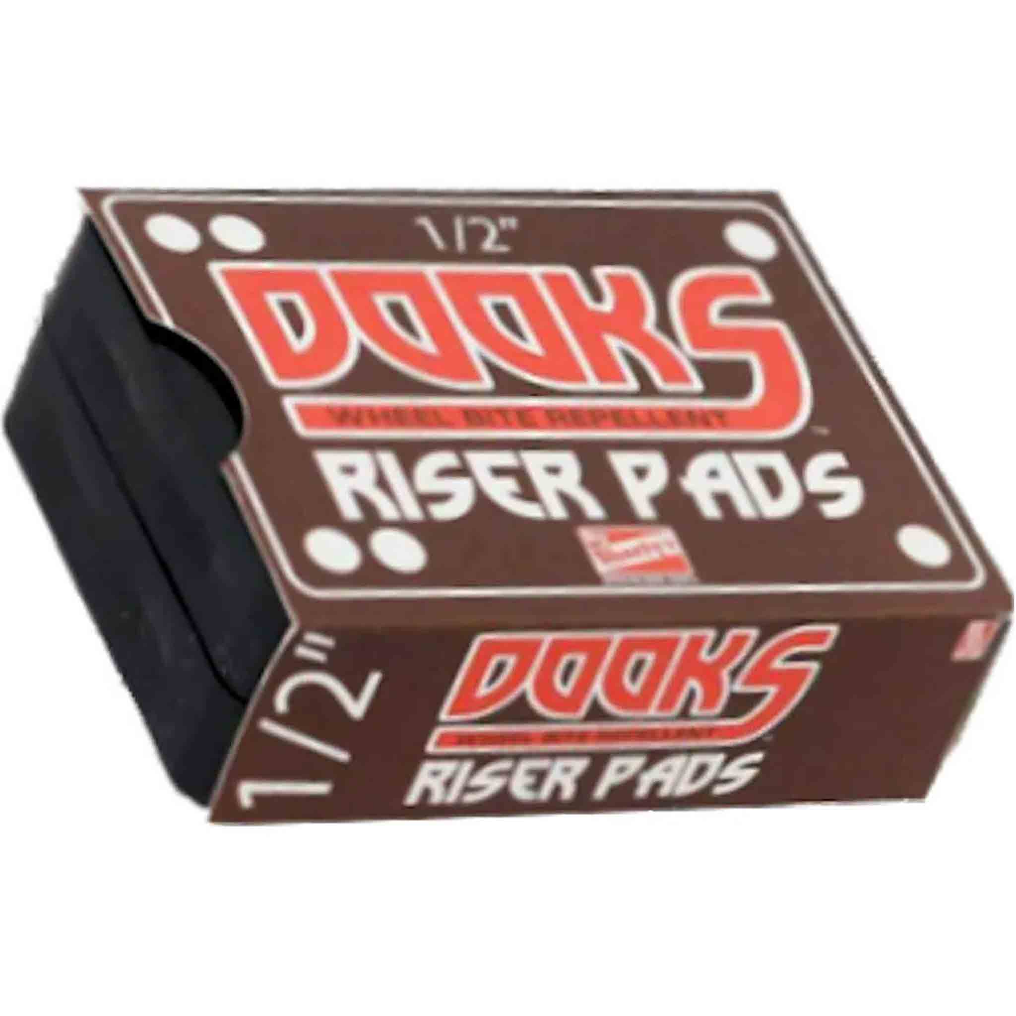 Shortys Dooks 1/2" Riser Pad 2 Pack Accessories