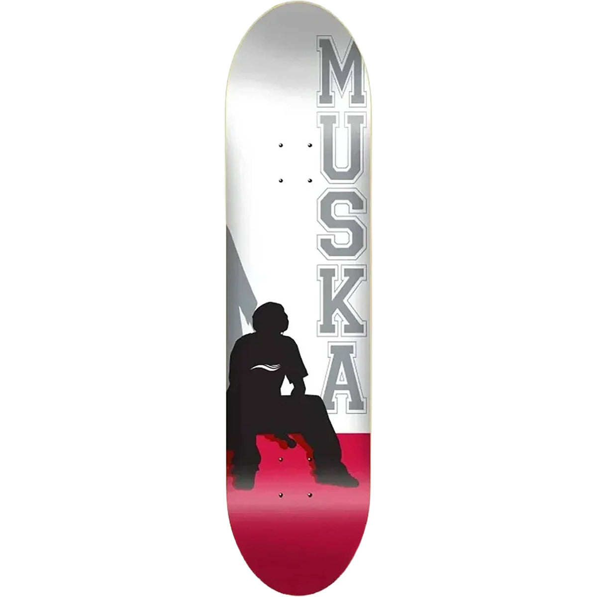 Shortys Muska Silhouette Skateboard Deck 8" Skateboard