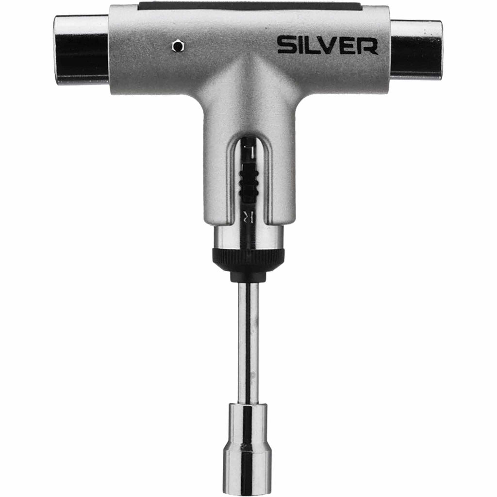 Silver Skate Tool Metallic Silver Accessories