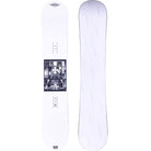 Sims Bowl Squad White Snowboard 2024 Snowboard