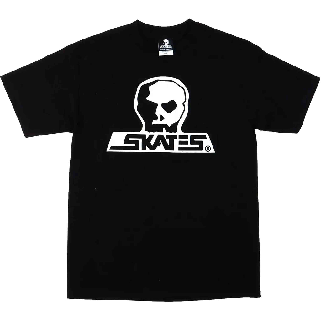 Skull Skates Burbs Logo Tee Black T Shirt