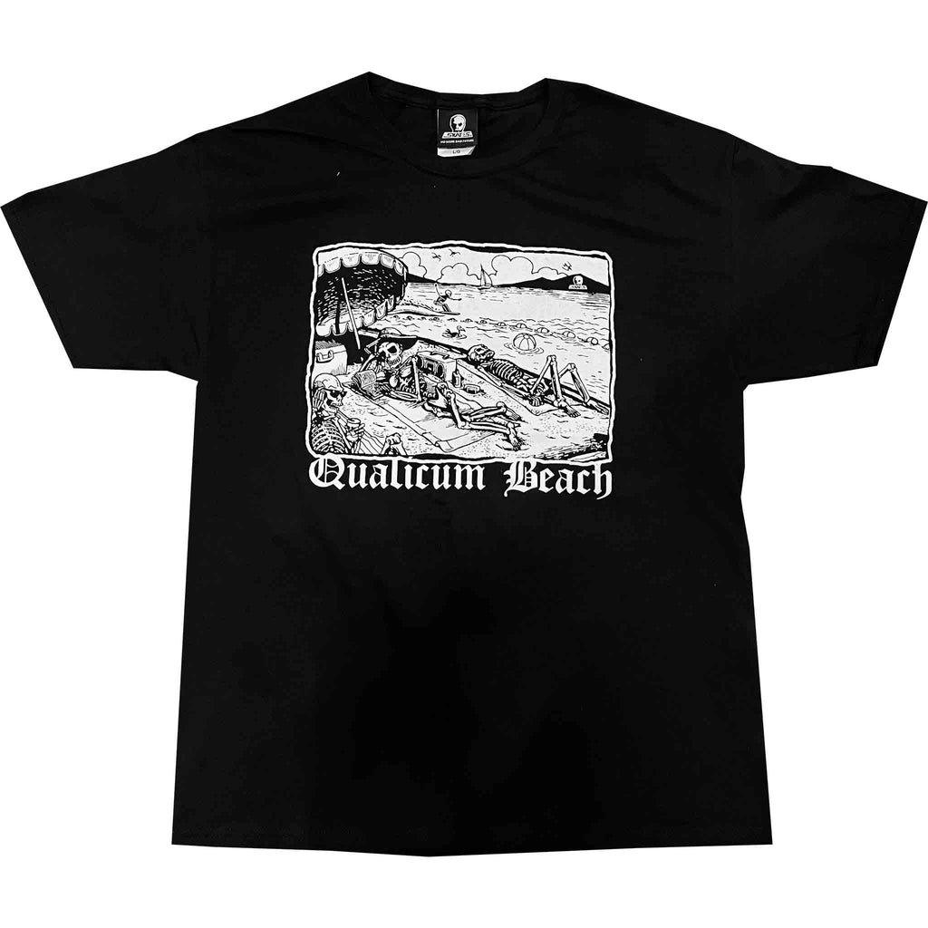 Skull Skates Qualicum Tanners Tee Black T Shirt