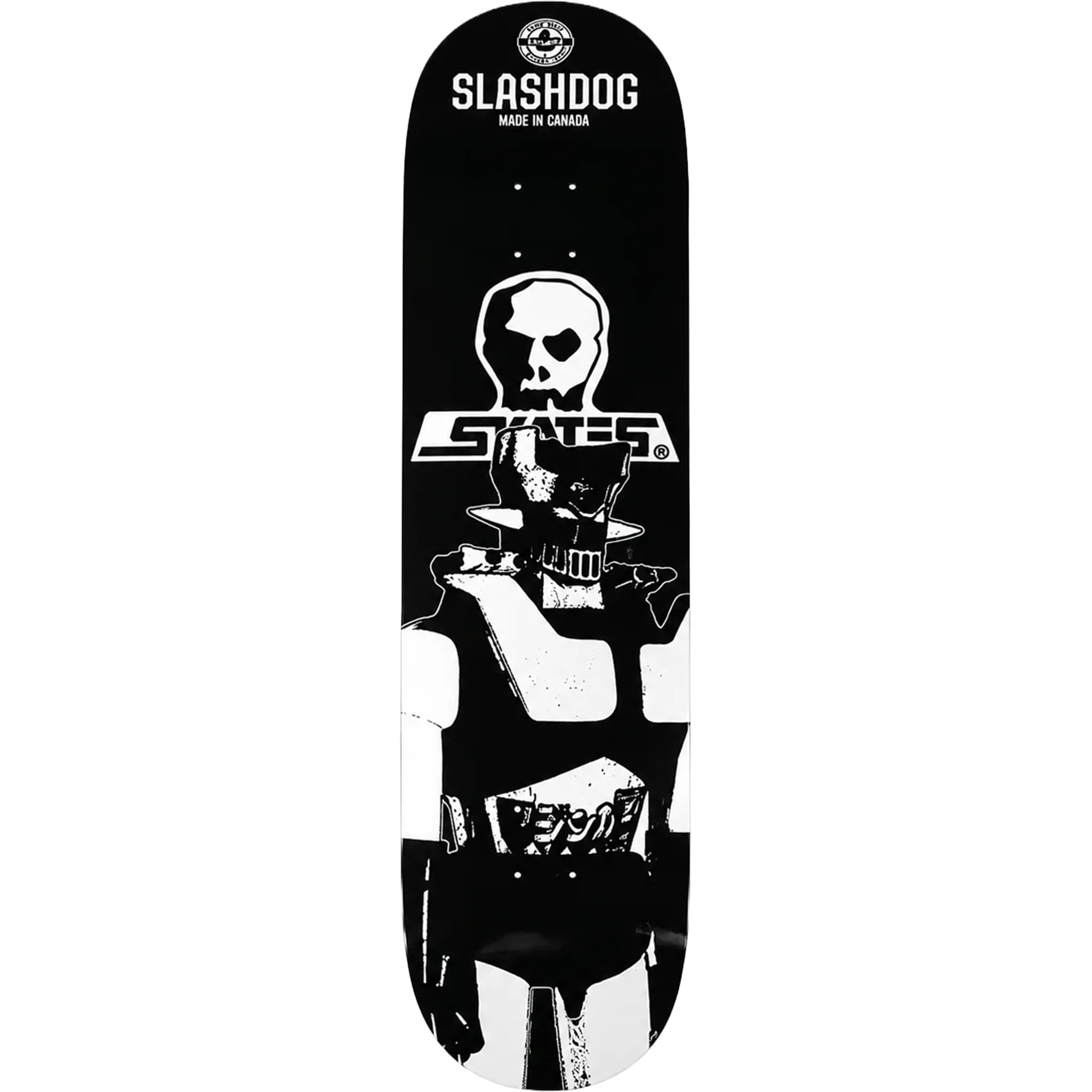 Skull Skates Slashdog Japan Skateboard Deck 8.75" Skateboard